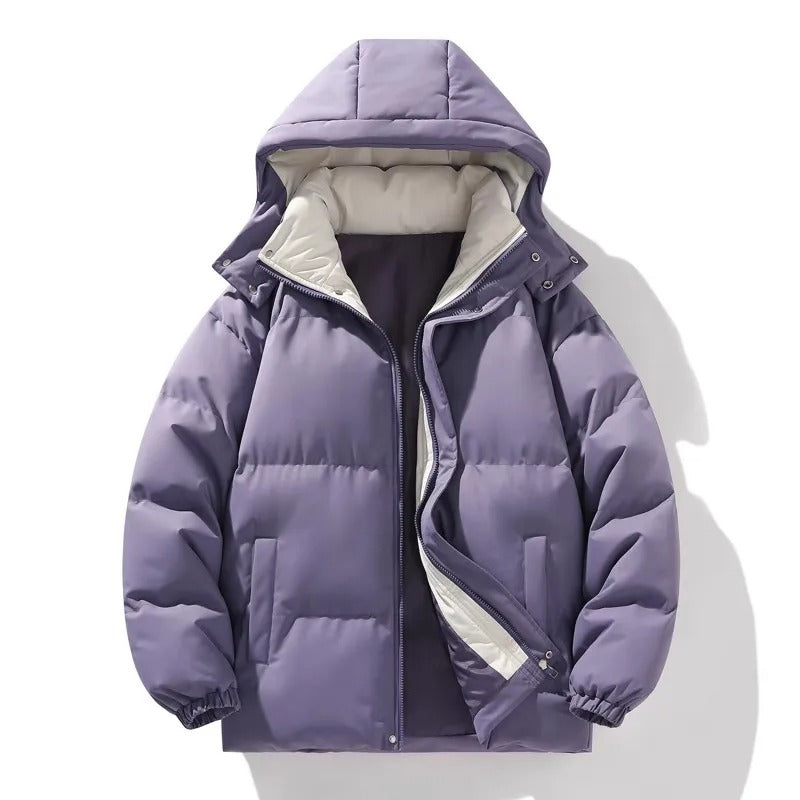 Stilvolle Herrenjacke mit Kapuze