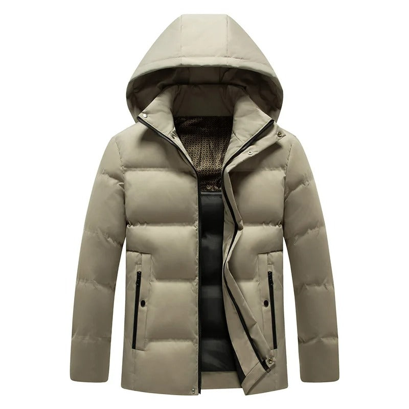 Stilvolle Fleecejacke mit Kapuze