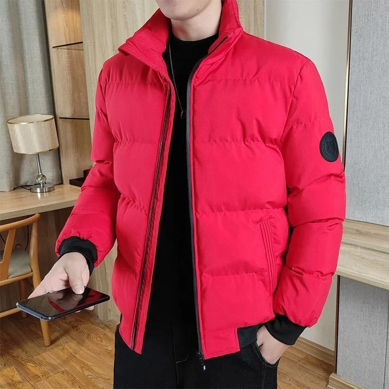 Stilvolle winddichte Herrenjacke