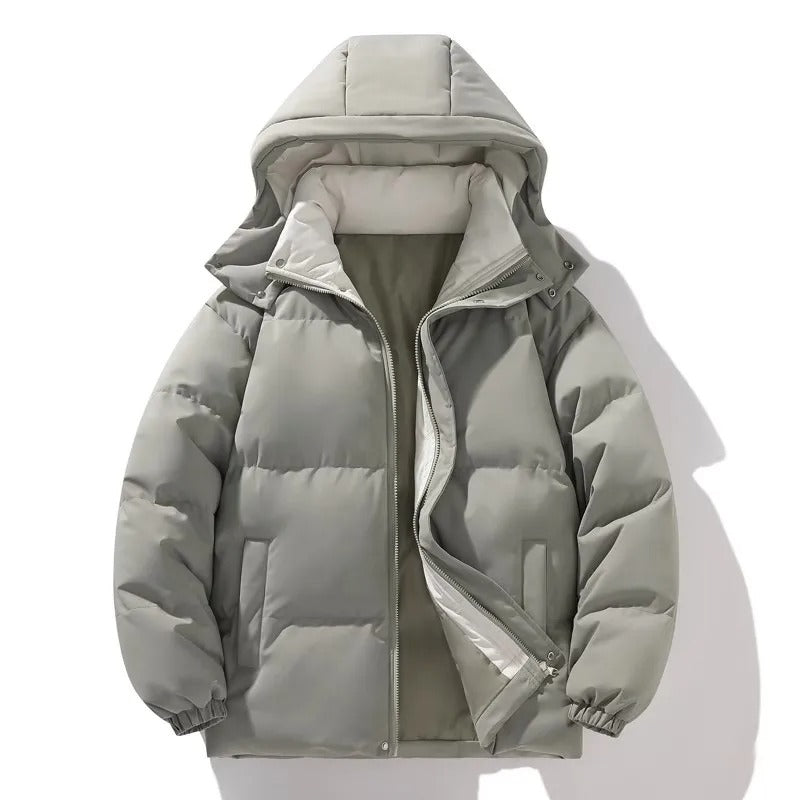 Stilvolle Herrenjacke mit Kapuze