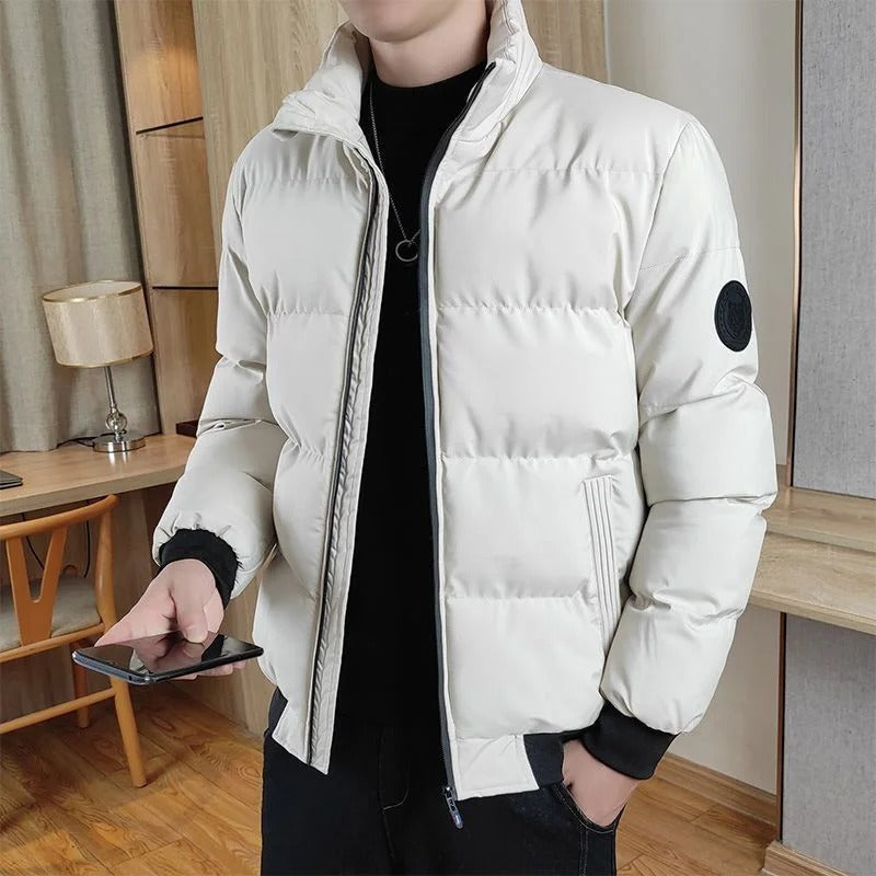Stilvolle winddichte Herrenjacke