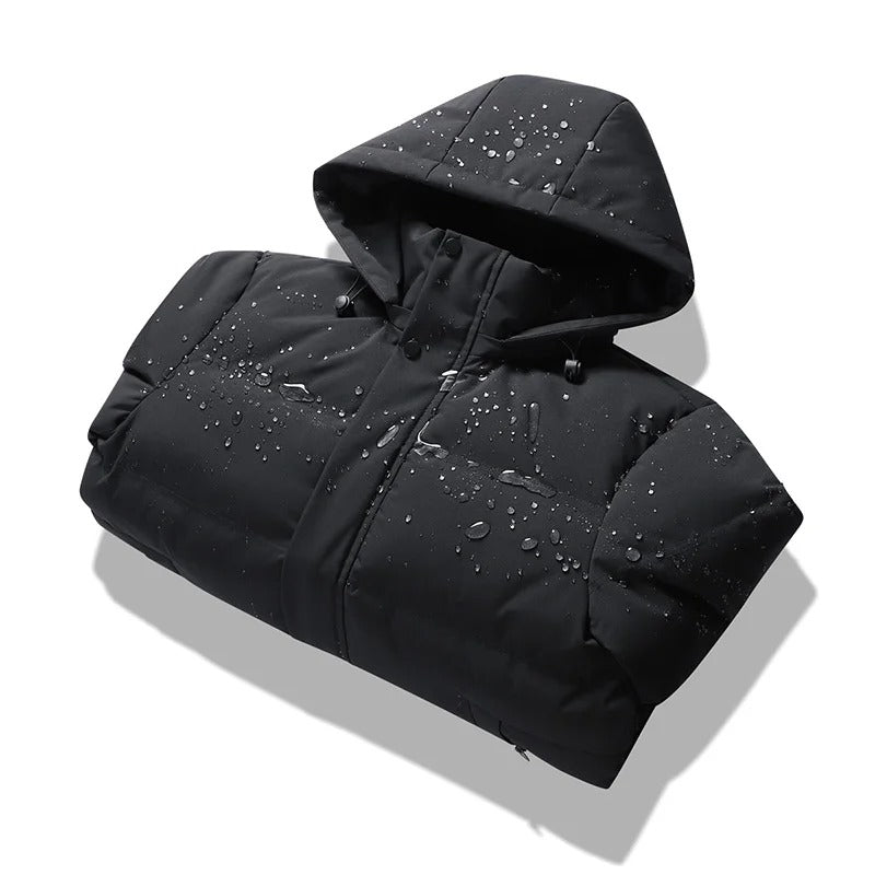Stilvolle Fleecejacke mit Kapuze