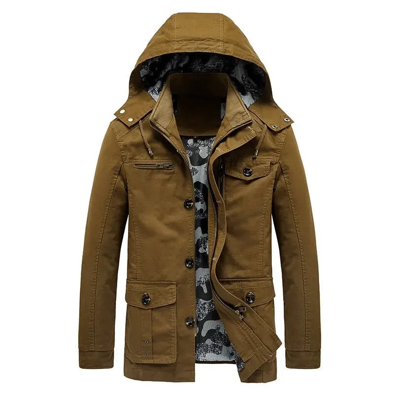 Stilvolle Jacke mit zahlreichen Taschen