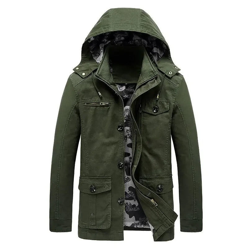 Stilvolle Jacke mit zahlreichen Taschen