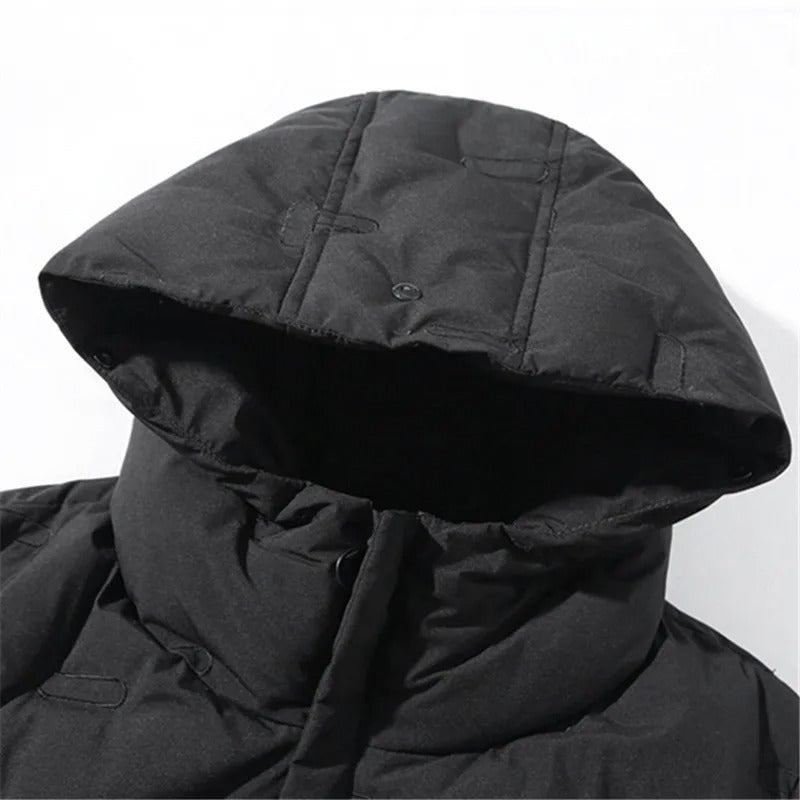 Langärmlige Winterjacke