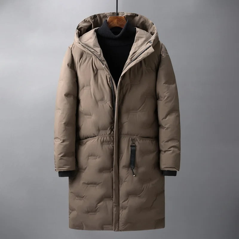 Langärmlige Winterjacke