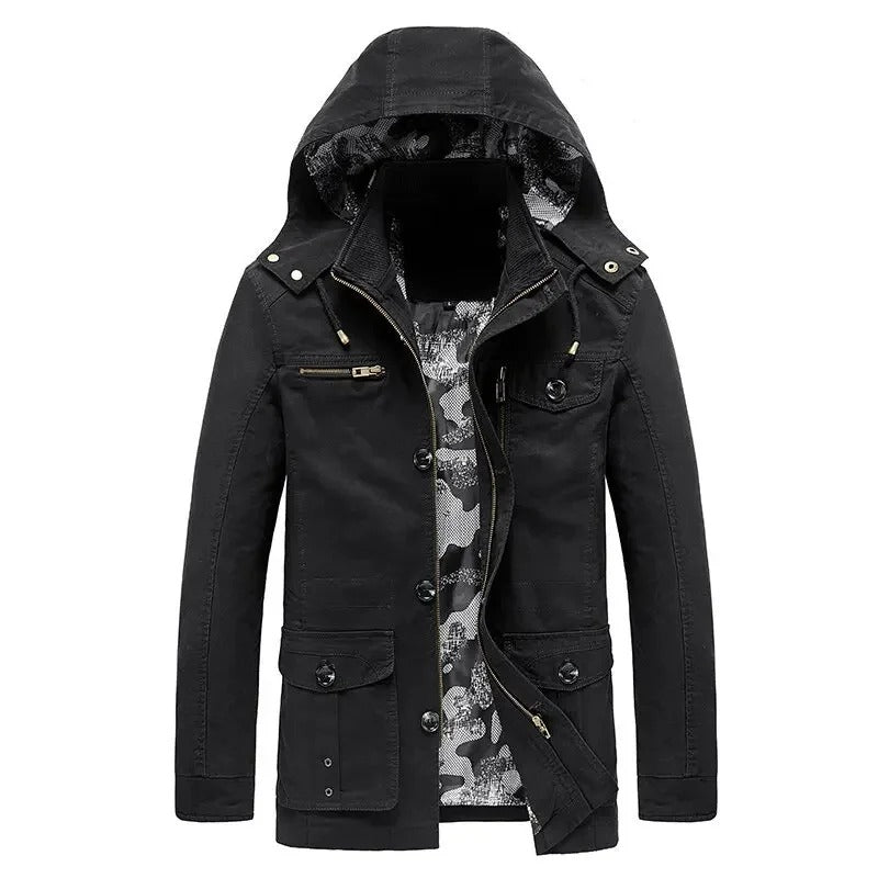 Stilvolle Jacke mit zahlreichen Taschen