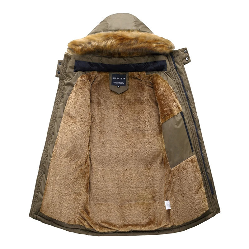 Stilvolle Parka-Jacke