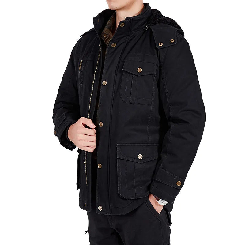 Stilvolle, gefütterte Bomberjacke