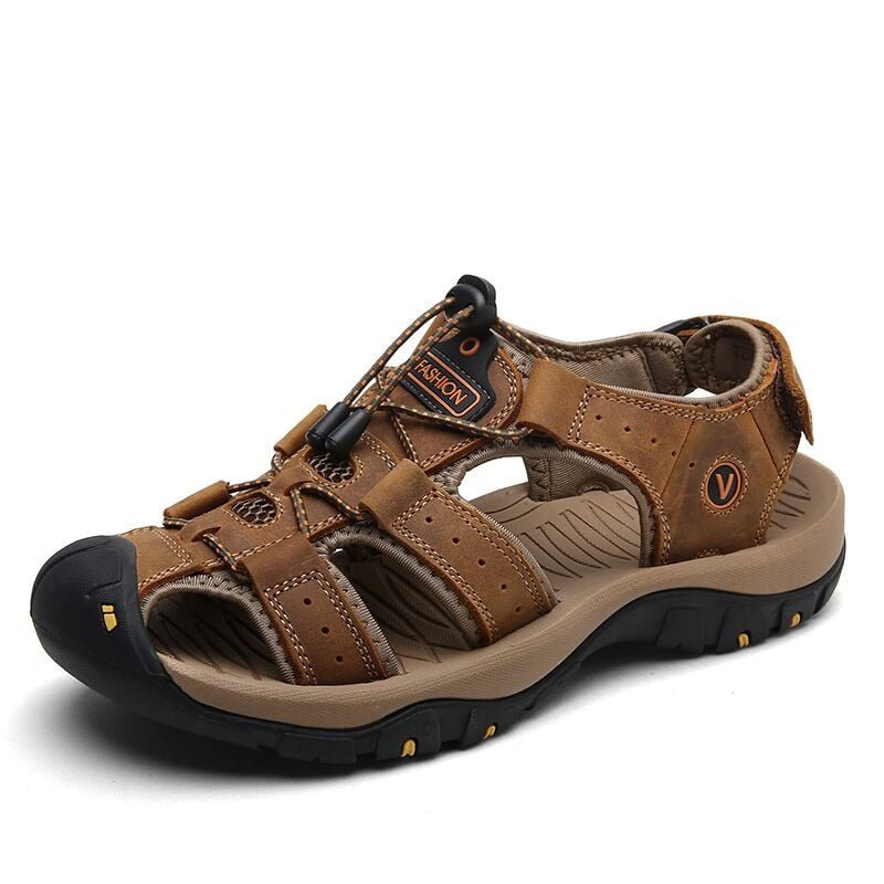 Herren High-Altitude Ortho Sandalen mit Fersenriemen - Espresso