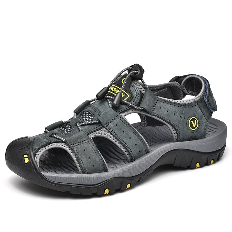 Herren High-Altitude Ortho Sandalen mit Fersenriemen - Grau