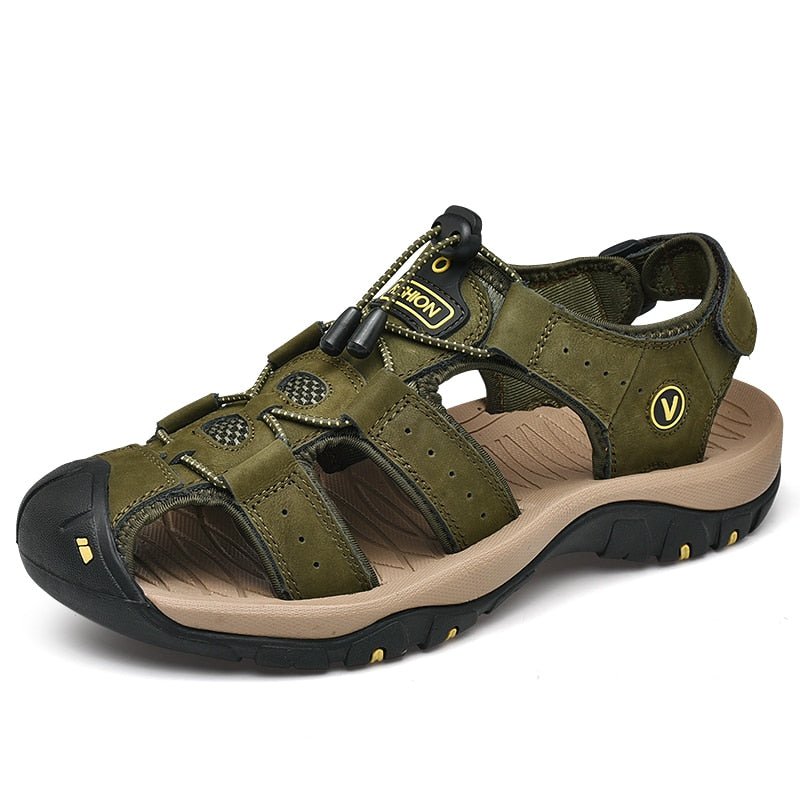 Herren High-Altitude Ortho Sandalen mit Fersenriemen - Grün