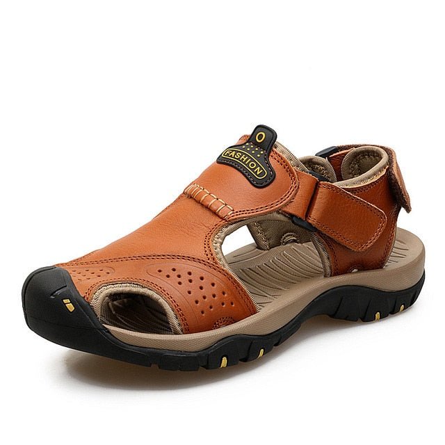 Herren High-Altitude Ortho Sandalen mit Fersenriemen - Orange