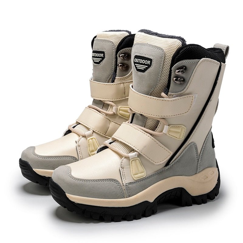 North Thermo Damen Ortho Winterstiefel - Beige