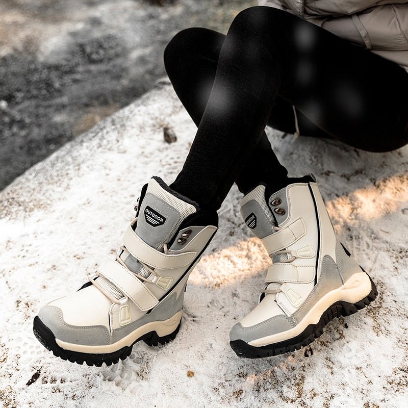 North Thermo Damen Ortho Winterstiefel - Beige