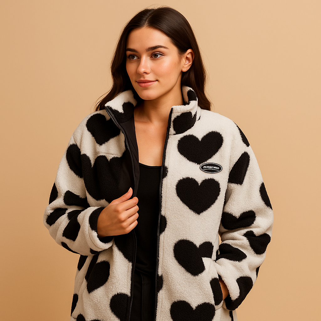 Umkehrbare Winterjacke für Damen | Linde