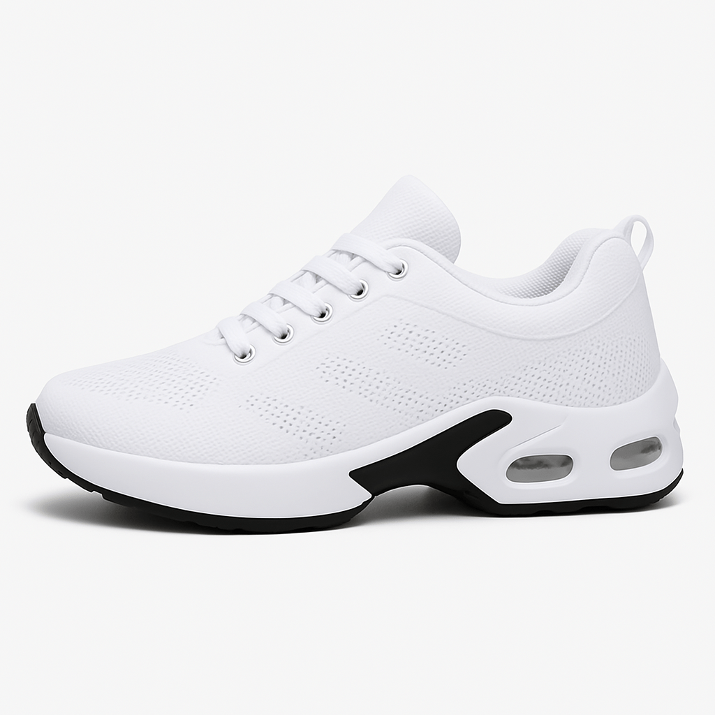 Ortho Cushion Schmerzfrei Laufschuhe - Weiß