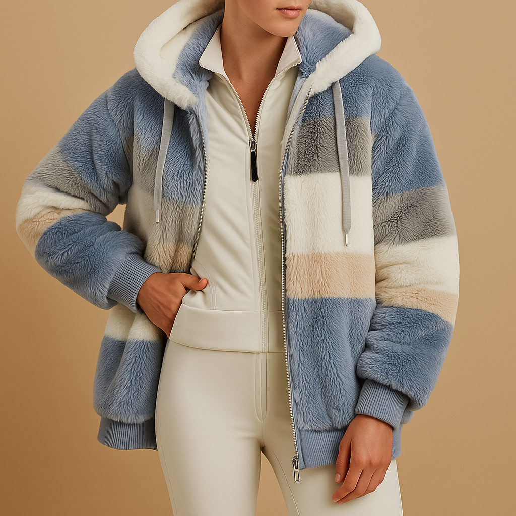 Oversized Vintage Strickjacke mit Taschen für Damen | Lianne