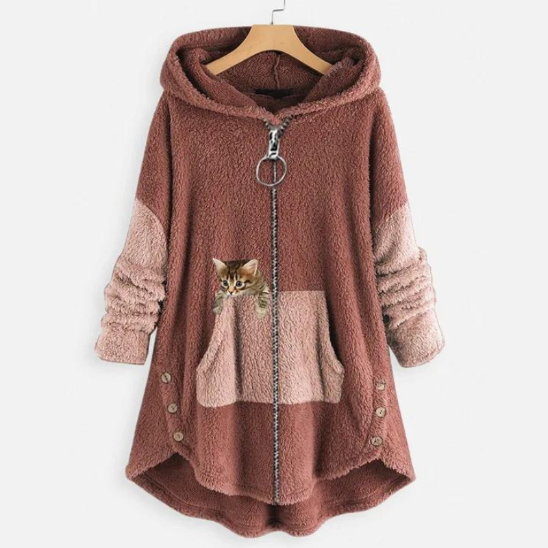 Vanda | Warme und weiche Jacke, so kuschelig wie ein Teddybär