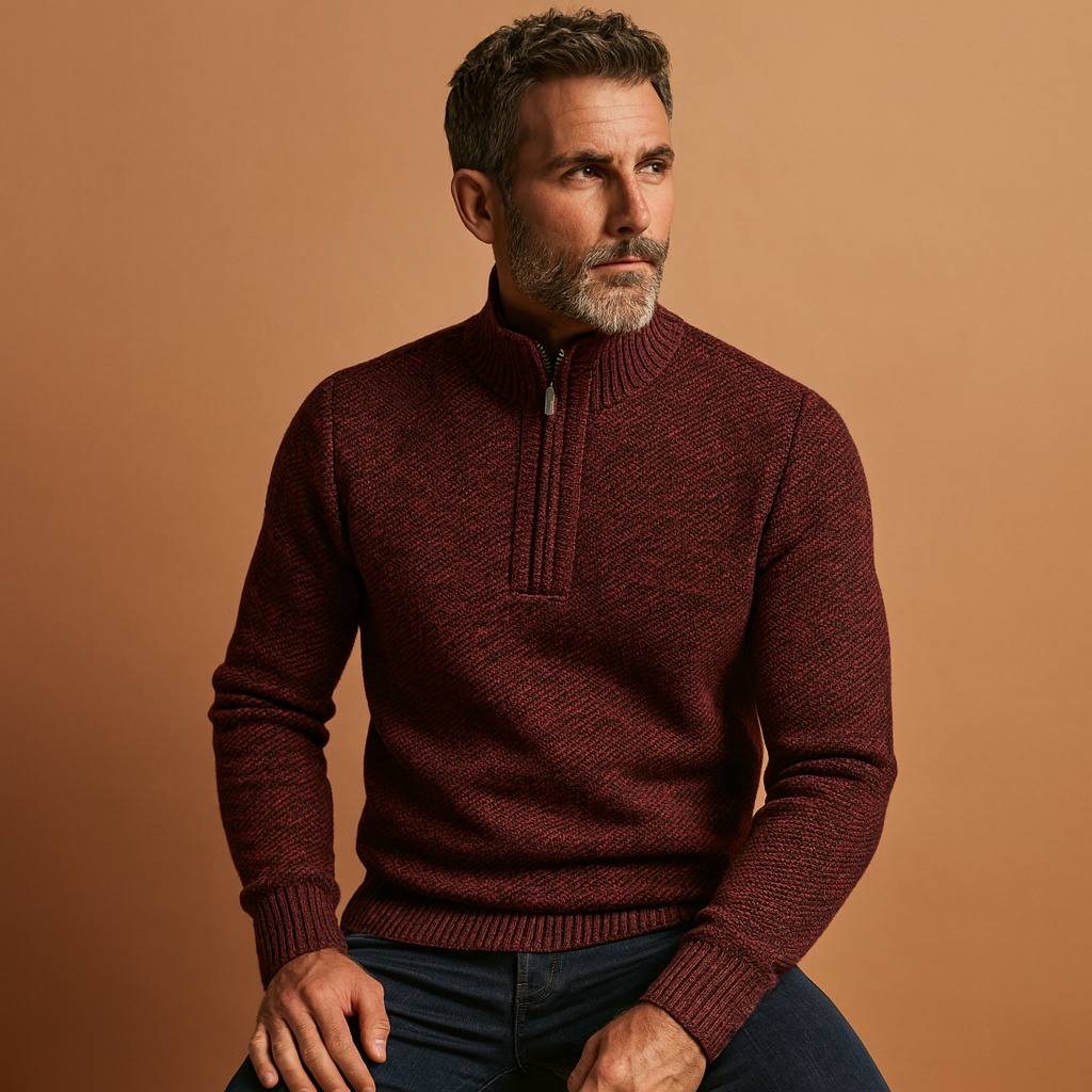Leichter Herren-Smart-Jumper für Beruf und Freizeit