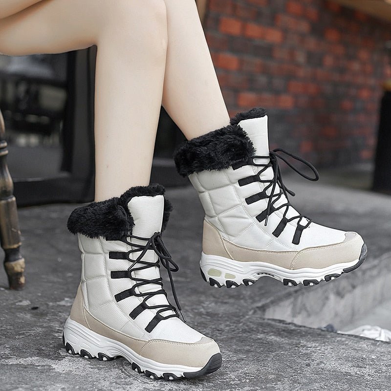 Stormshell Damen Ortho Winterstiefel  - Beige