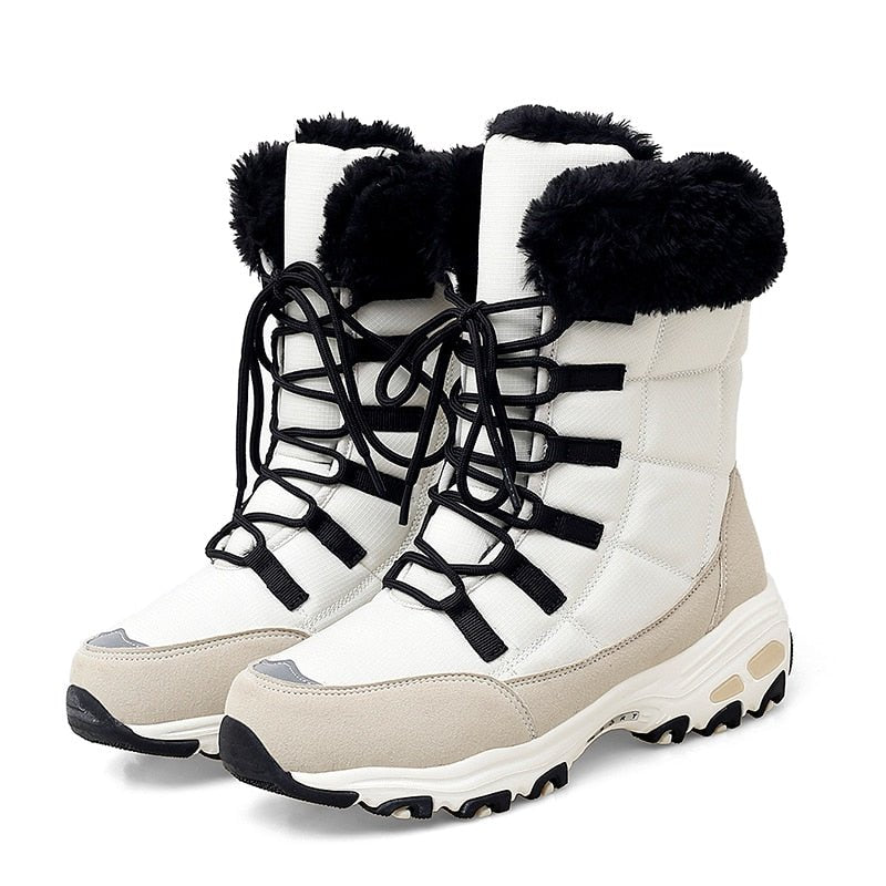 Stormshell Damen Ortho Winterstiefel  - Beige