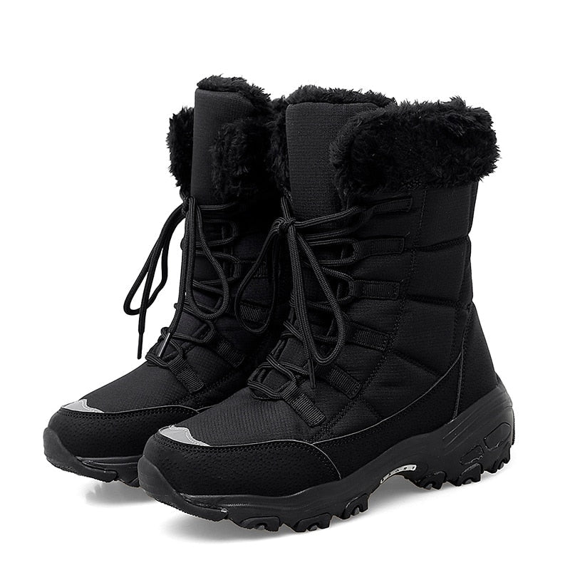 Stormshell Damen Ortho Winterstiefel - Schwarz