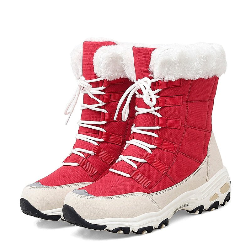 Stormshell Damen Ortho Winterstiefel - Red
