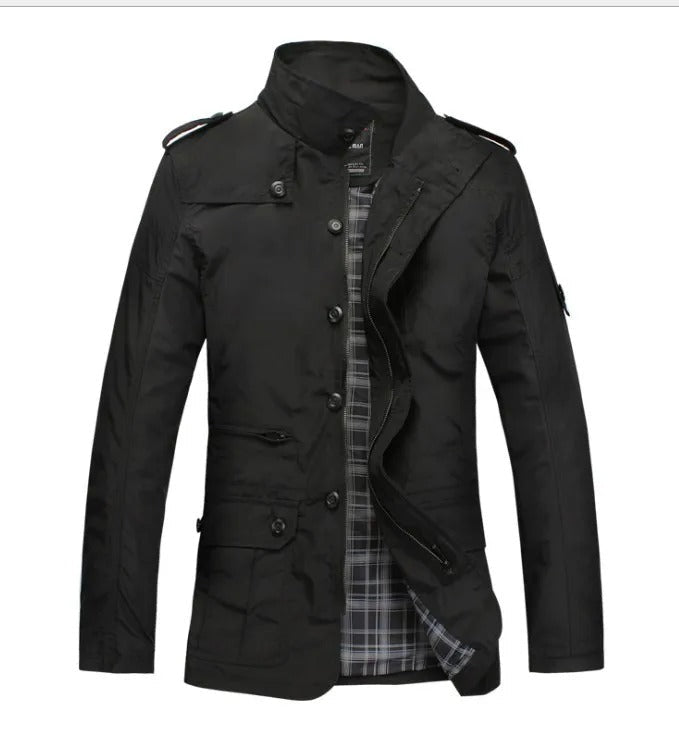Stilvolle winddichte Jacke