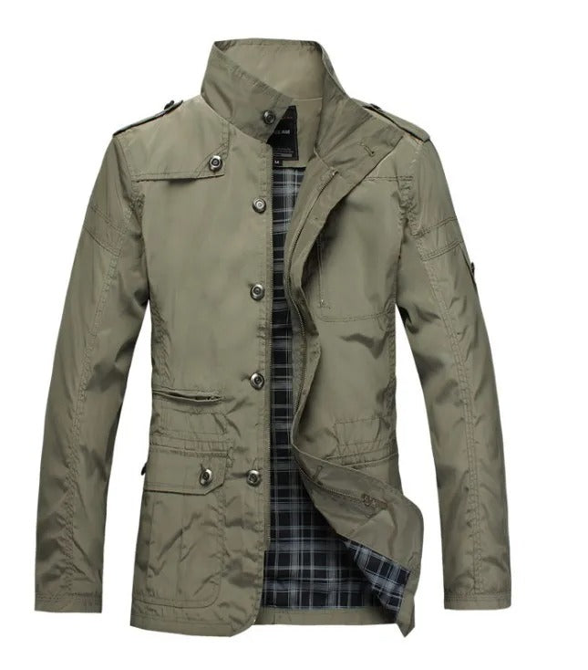 Stilvolle winddichte Jacke