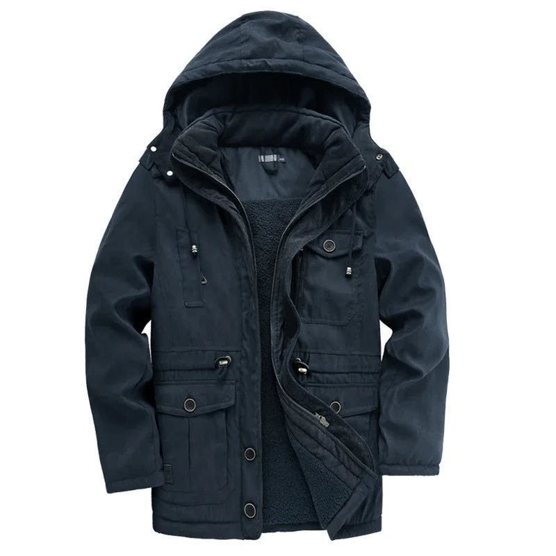 Stilvolle, gefütterte Outdoorjacke