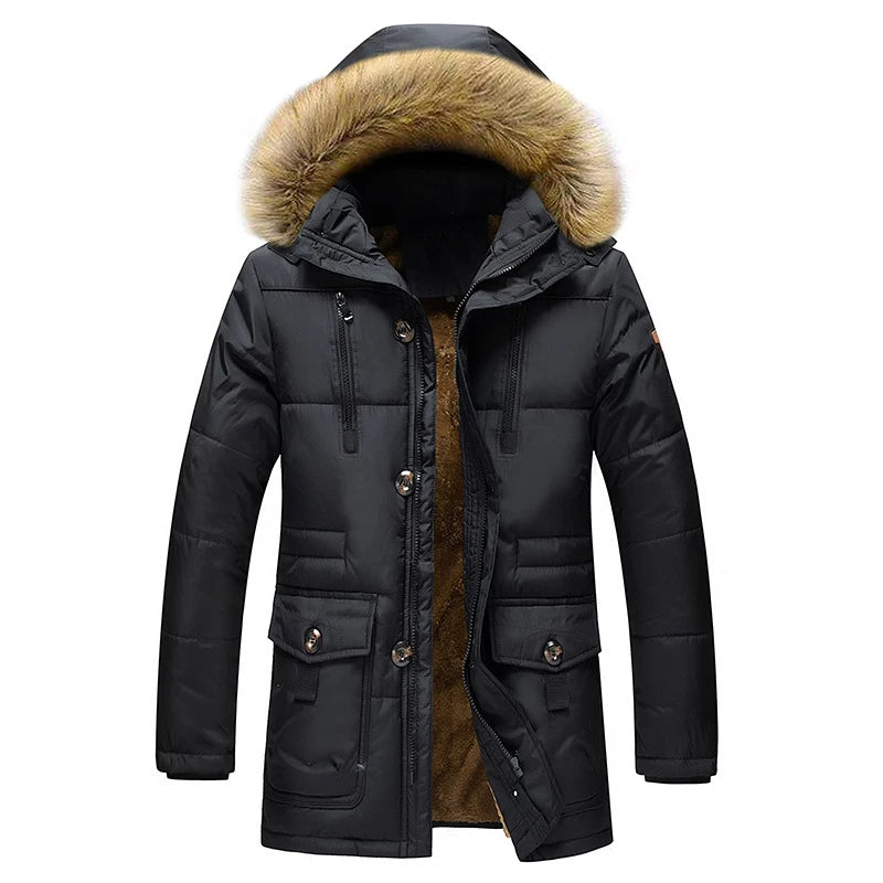 Stilvolle Parka-Jacke
