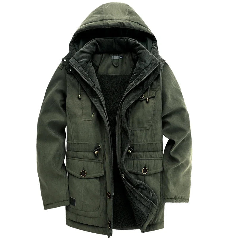 Stilvolle, gefütterte Outdoorjacke