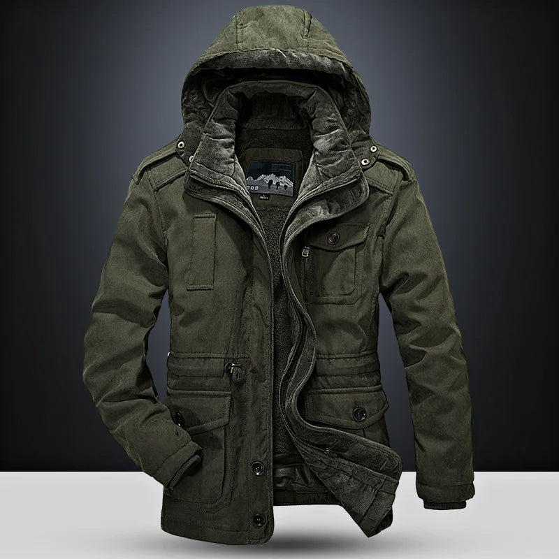 Luxuriöse Premium Winterjacke