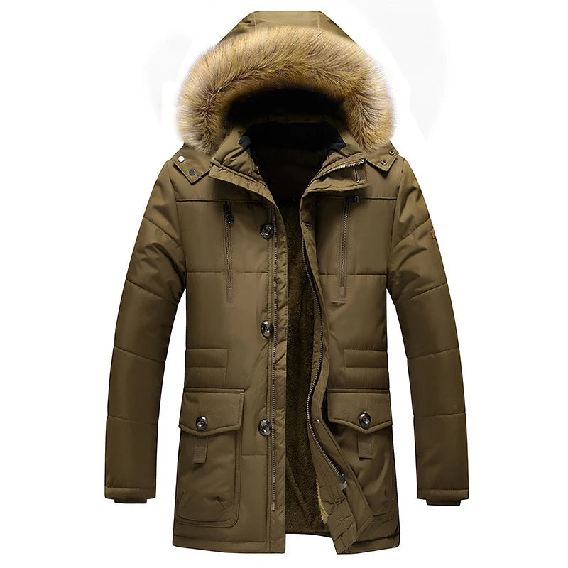 Stilvolle Parka-Jacke