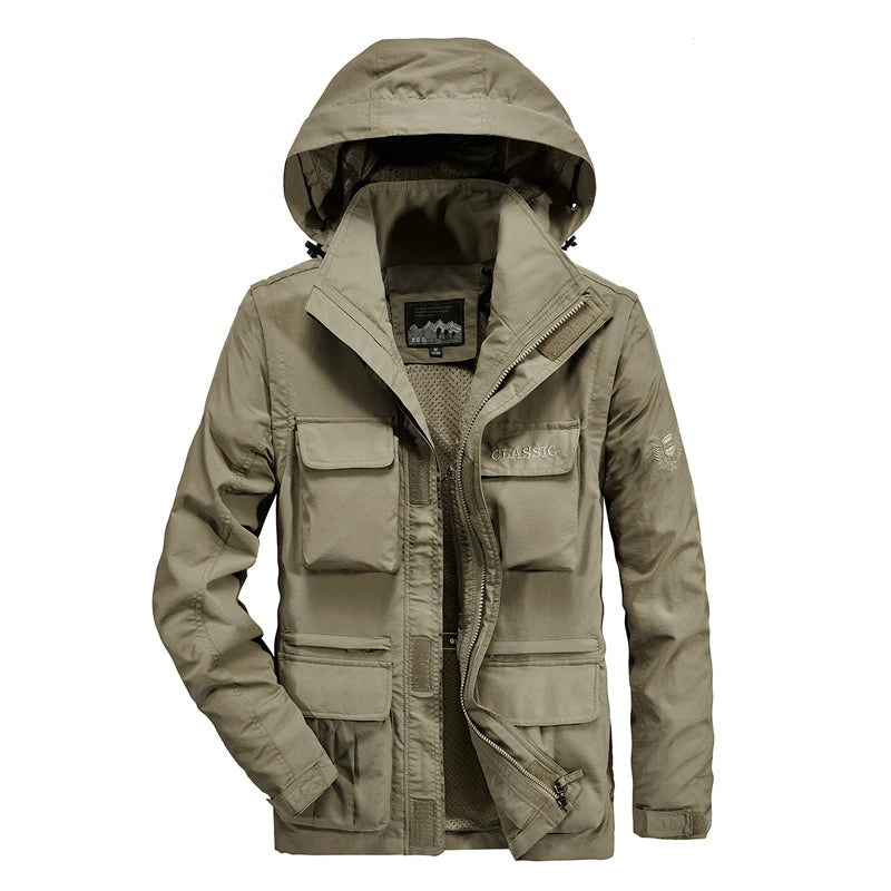 Stilvolle Outdoor-Jacke