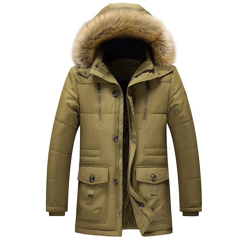 Stilvolle Parka-Jacke
